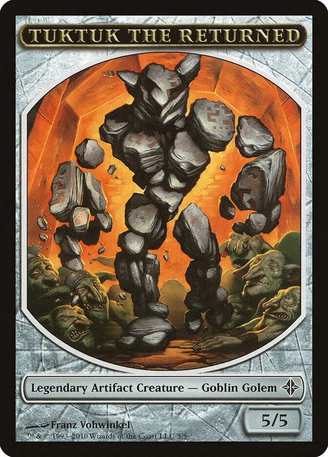 Tuktuk the Returned Token 5 (Rise of the Eldrazi)  | Good Games Adelaide SA