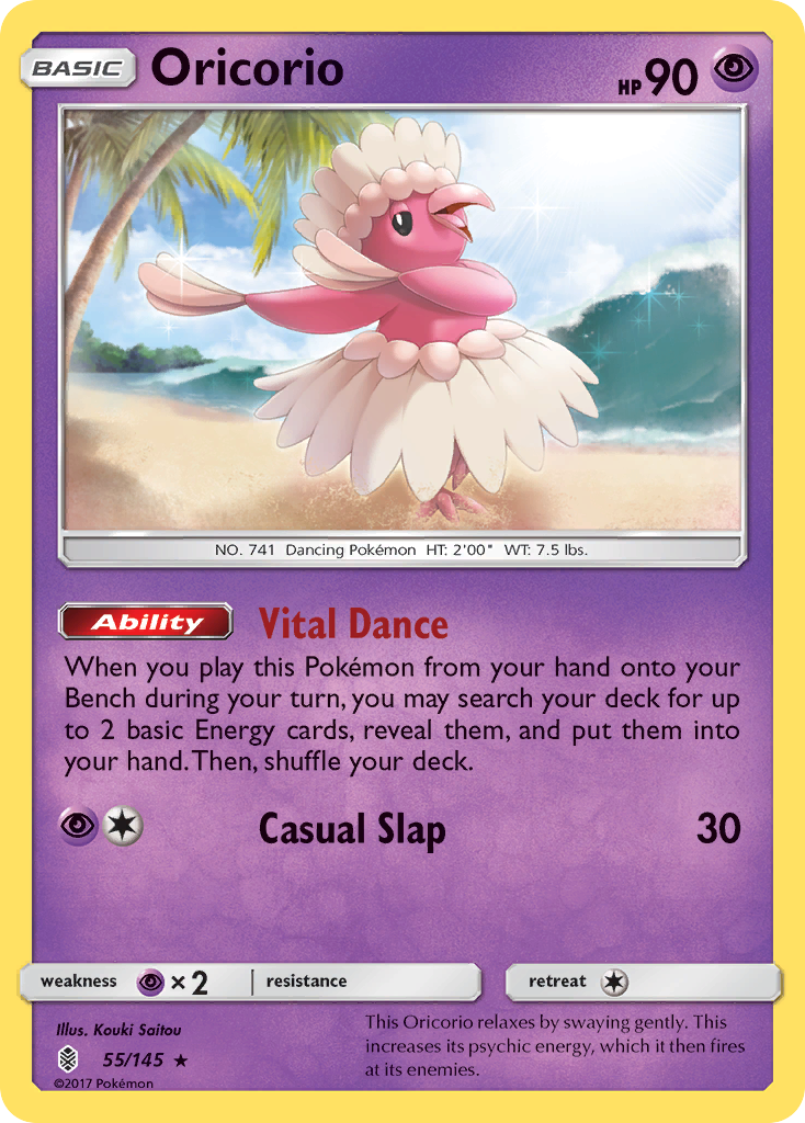 Oricorio (55/145) [Sun & Moon: Guardians Rising] | Good Games Adelaide SA