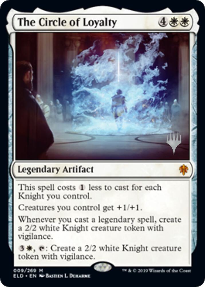 The Circle of Loyalty 9 (Promo Pack: Throne of Eldraine)  - Foil | Good Games Adelaide SA