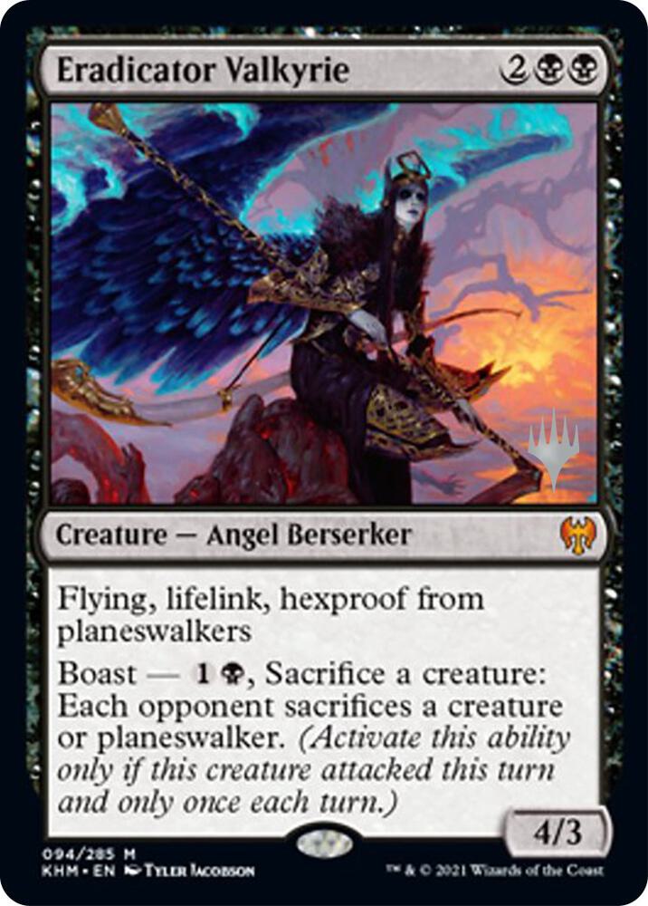 Eradicator Valkyrie 94 (Promo Pack: Kaldheim)  | Good Games Adelaide SA