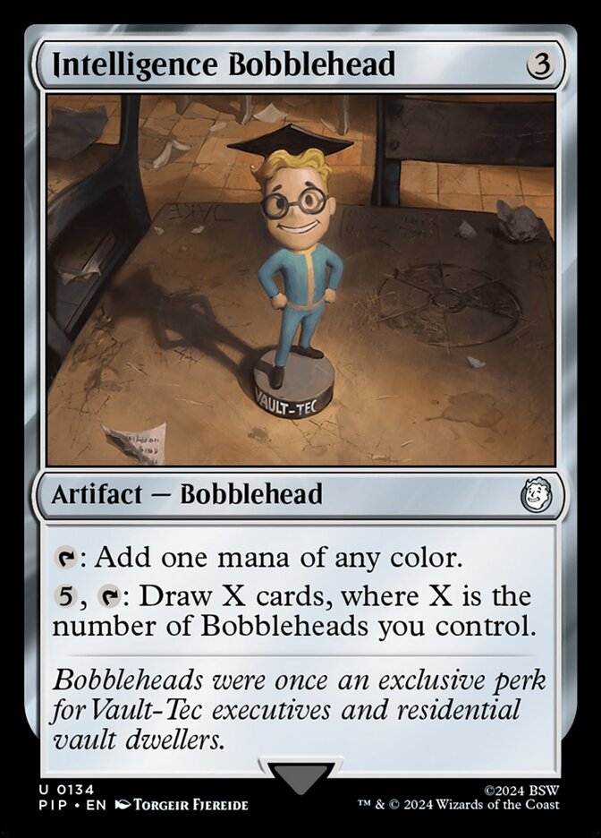 Intelligence Bobblehead 134 (Universes Beyond: Fallout)  | Good Games Adelaide SA