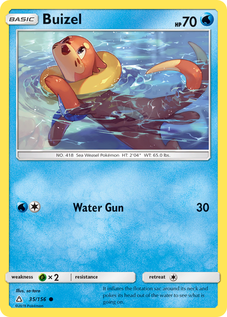 Buizel (35/156) [Sun & Moon: Ultra Prism] | Good Games Adelaide SA