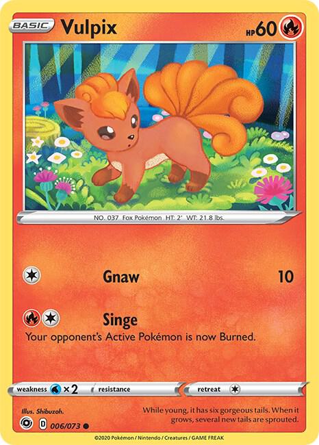 Vulpix 06/73 (Champion's Path)  | Good Games Adelaide SA