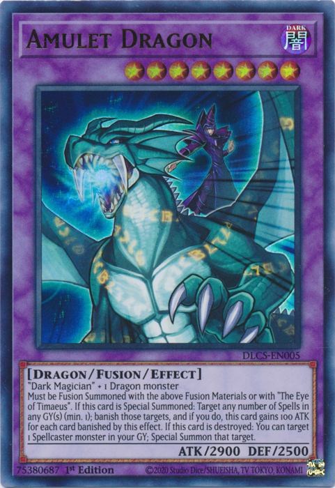Amulet Dragon [DLCS-EN005] Ultra Rare | Good Games Adelaide SA