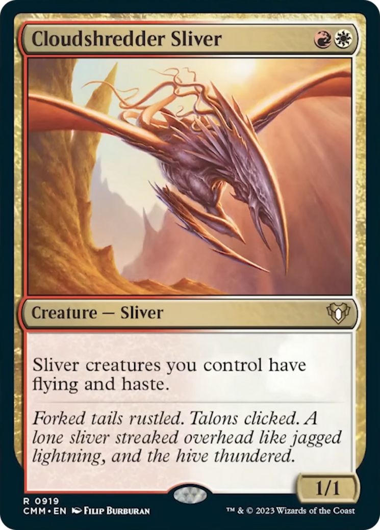 Cloudshredder Sliver [Commander Masters] | Good Games Adelaide SA