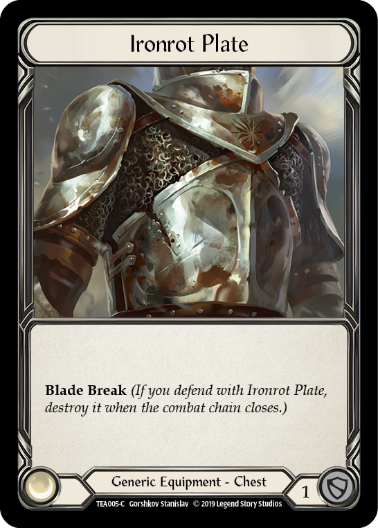 Ironrot Plate [TEA005-C] 1st Edition Normal | Good Games Adelaide SA