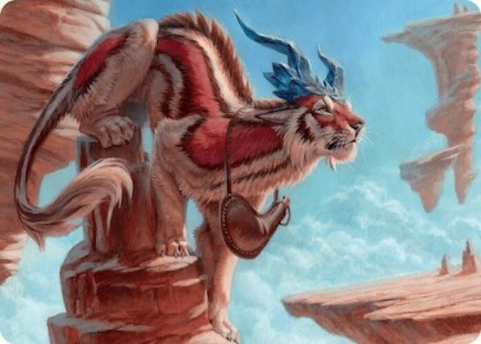 Felidar Savior Art Card 3 54 3 (Art Series: Foundations)  | Good Games Adelaide SA