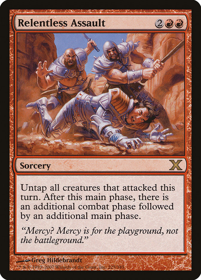 Relentless Assault [Tenth Edition] | Good Games Adelaide SA