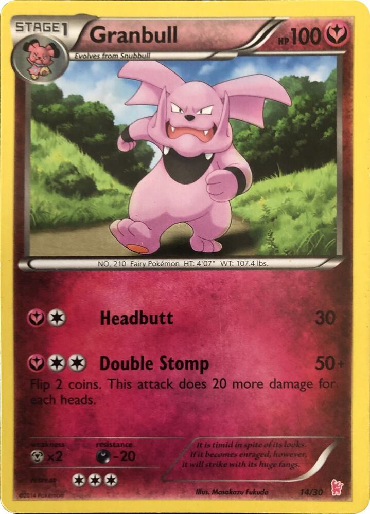 Granbull 14 14/30 (XY Trainer Kit: Sylveon & Noivern)  | Good Games Adelaide SA