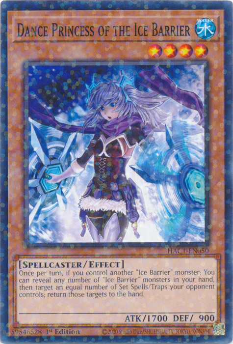 Dance Princess of the Ice Barrier (Duel Terminal) [HAC1-EN050] Common | Good Games Adelaide SA