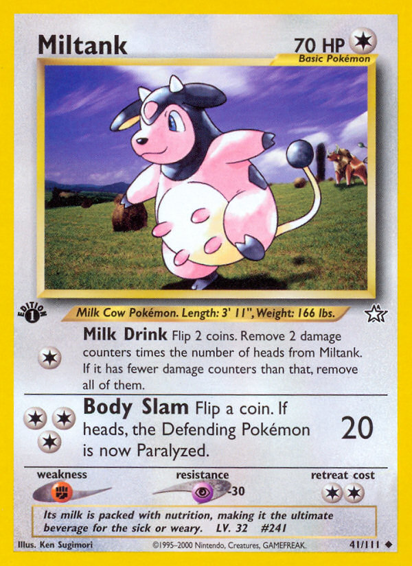 Miltank (41/111) [Neo Genesis 1st Edition] | Good Games Adelaide SA