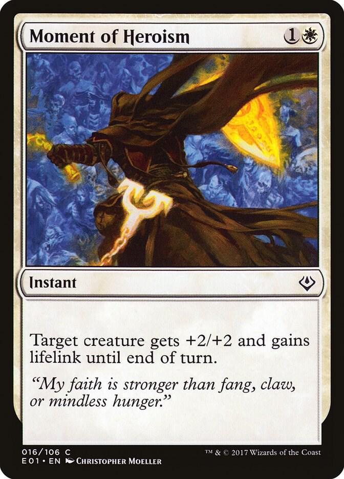 Moment of Heroism 16 (Archenemy: Nicol Bolas)  | Good Games Adelaide SA