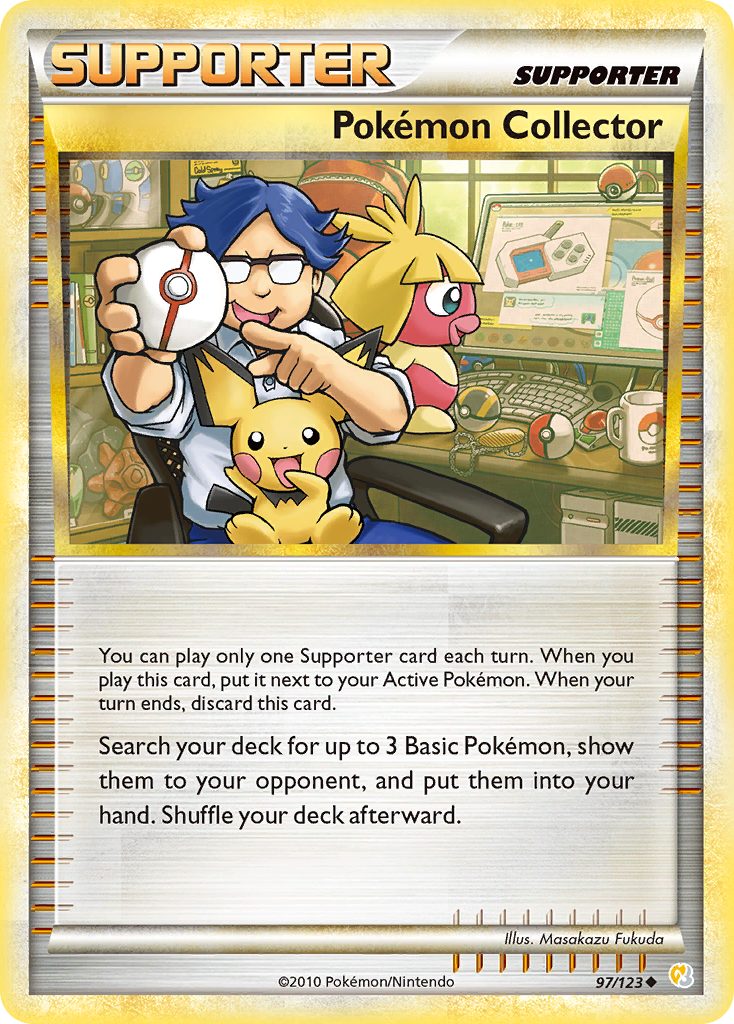Pokemon Collector (97/123) [HeartGold & SoulSilver: Base Set] | Good Games Adelaide SA