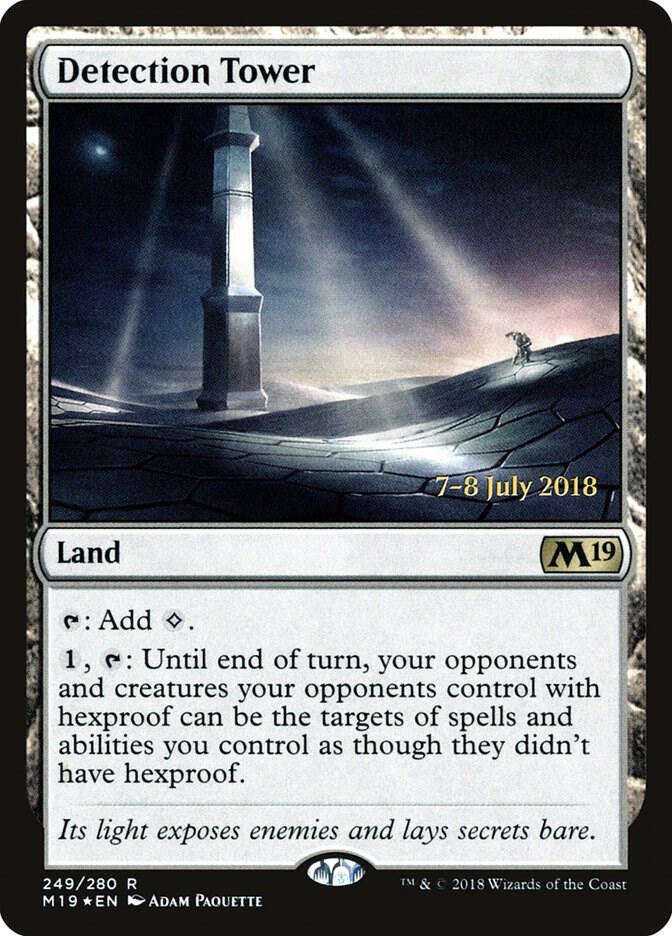 Detection Tower 249 (Prerelease Cards)  - Foil | Good Games Adelaide SA