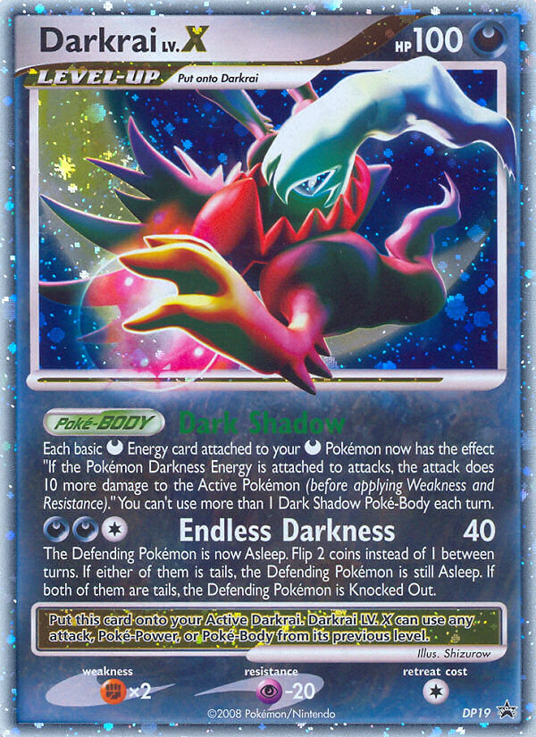 Darkrai LV.X (DP19) [Diamond & Pearl: Black Star Promos] | Good Games Adelaide SA