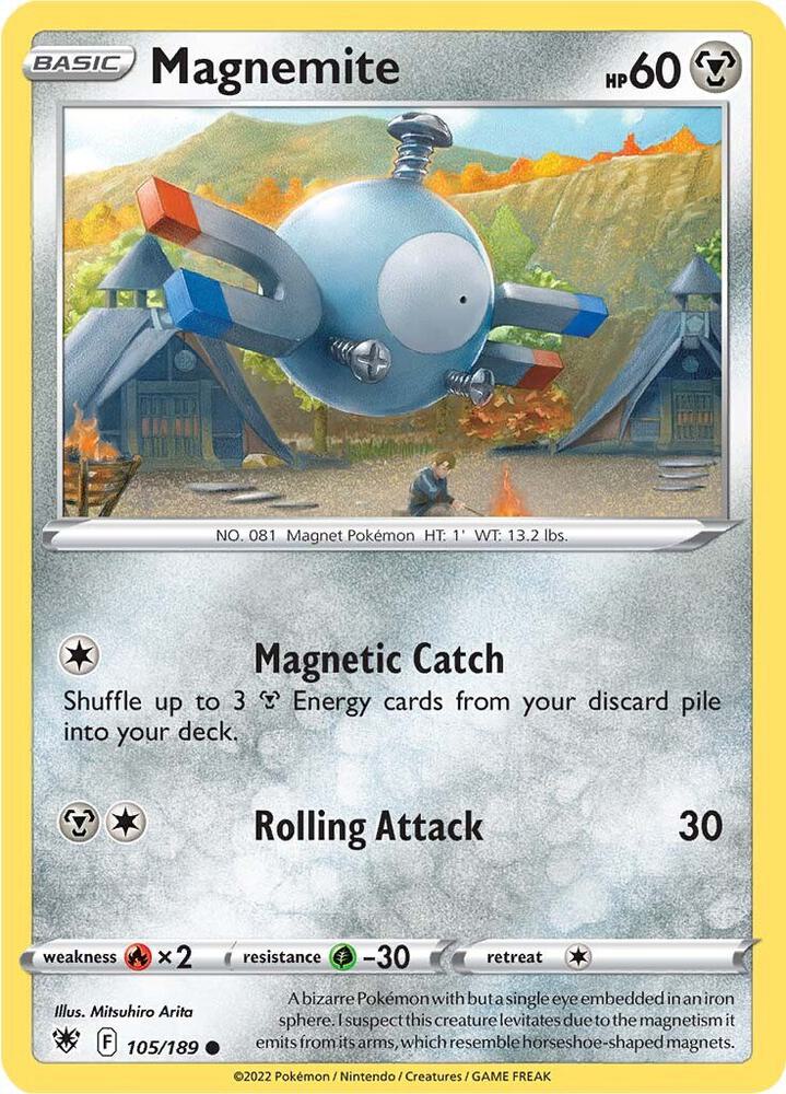 Magnemite 105/189 (SWSH10: Astral Radiance)  | Good Games Adelaide SA