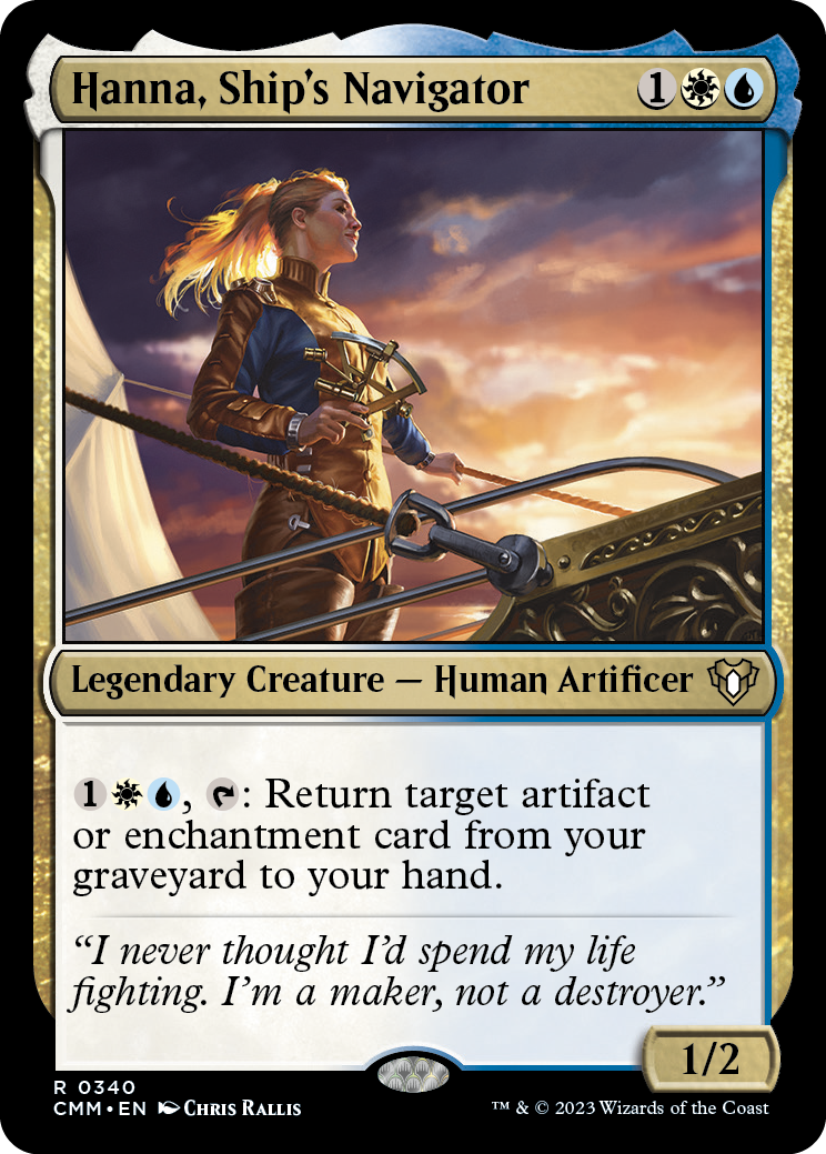 Hanna, Ship's Navigator [Commander Masters] | Good Games Adelaide SA