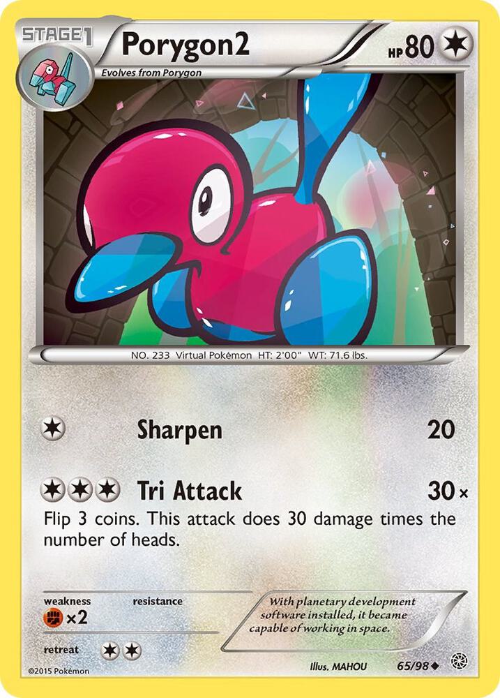 Porygon2 65/98 (XY - Ancient Origins)  | Good Games Adelaide SA