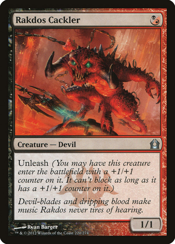 Rakdos Cackler 220 (Return to Ravnica)  | Good Games Adelaide SA