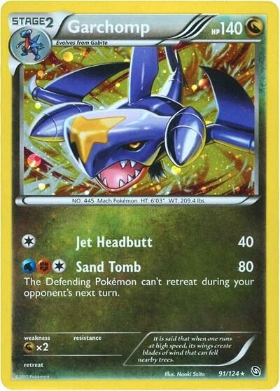 Garchomp 91 124 Cosmos Holo 091/124 (Blister Exclusives)  - Holofoil | Good Games Adelaide SA