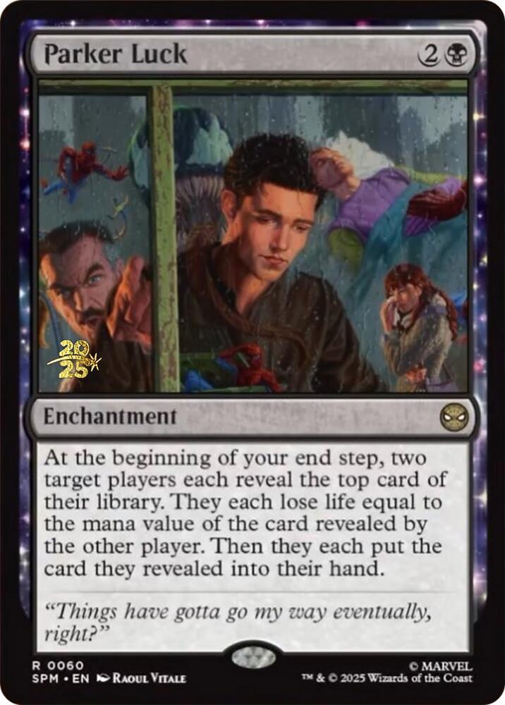 Parker Luck 60 (Prerelease Cards)  - Foil | Good Games Adelaide SA