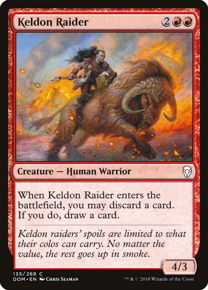 Keldon Raider [Dominaria] | Good Games Adelaide SA