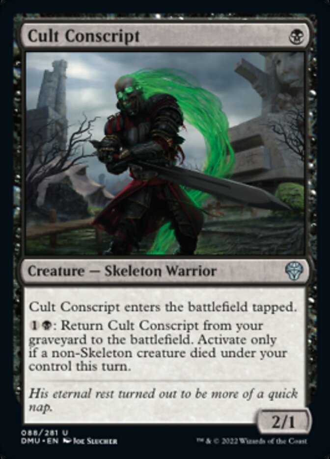 Cult Conscript [Dominaria United] | Good Games Adelaide SA