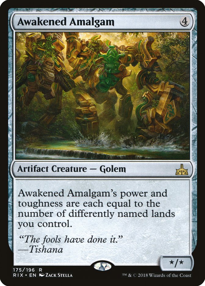 Awakened Amalgam [Rivals of Ixalan] | Good Games Adelaide SA