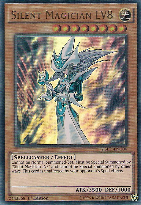 Silent Magician LV8 [YGLD-ENC04] Ultra Rare | Good Games Adelaide SA
