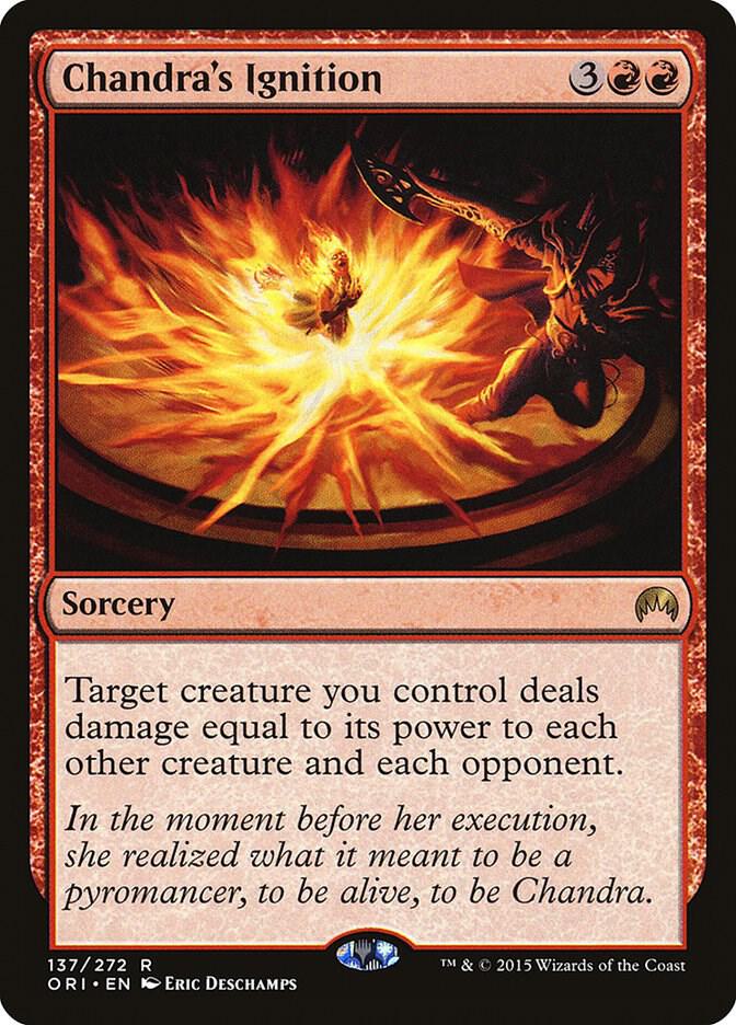 Chandras Ignition 137 (Magic Origins)  - Foil | Good Games Adelaide SA