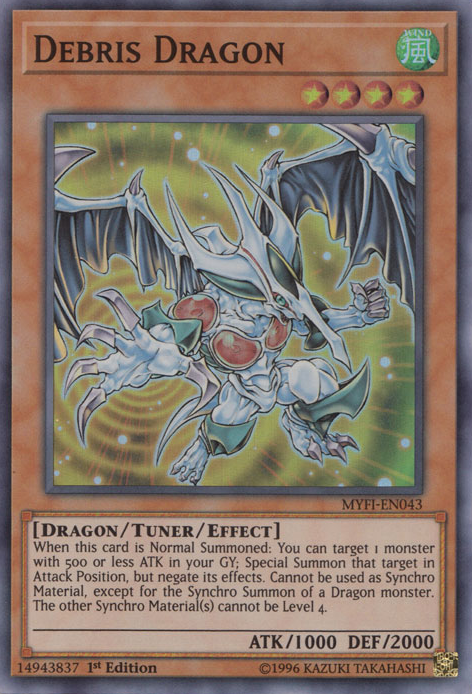 Debris Dragon [MYFI-EN043] Super Rare | Good Games Adelaide SA