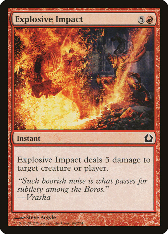 Explosive Impact [Return to Ravnica] | Good Games Adelaide SA
