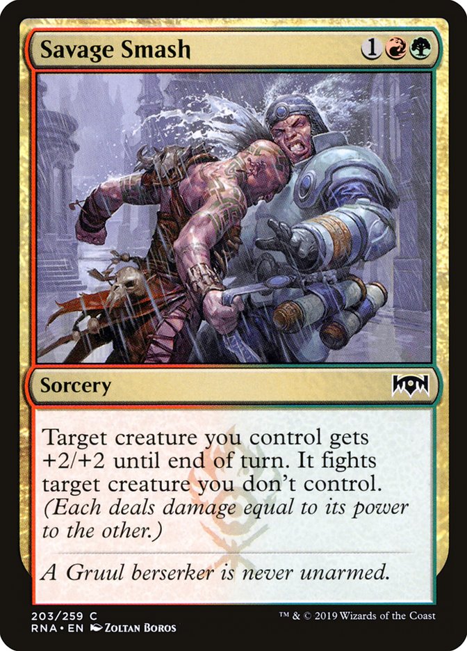Savage Smash [Ravnica Allegiance] | Good Games Adelaide SA