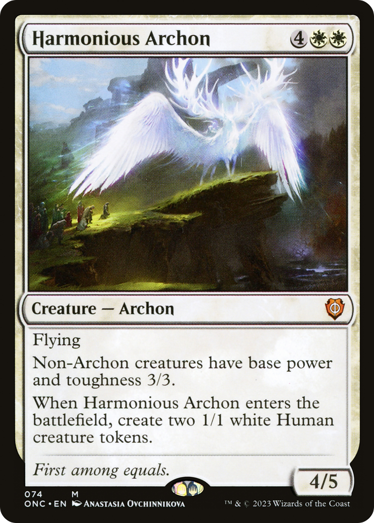Harmonious Archon [Phyrexia: All Will Be One Commander] | Good Games Adelaide SA