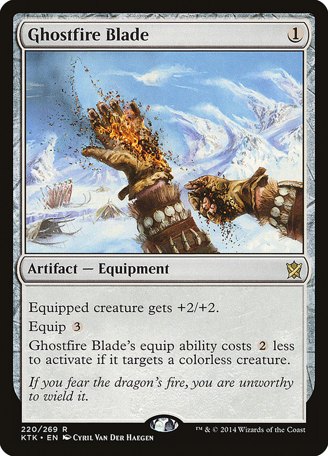 Ghostfire Blade 220 (Khans of Tarkir)  | Good Games Adelaide SA