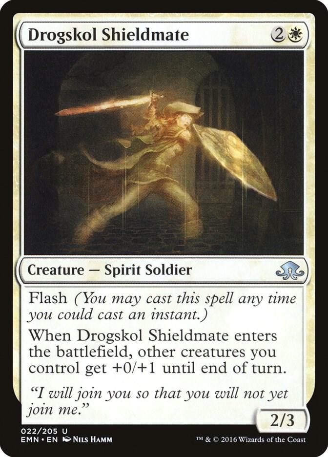 Drogskol Shieldmate 22 (Eldritch Moon)  - Foil | Good Games Adelaide SA