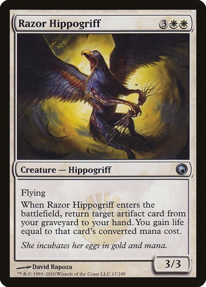Razor Hippogriff 17 (Scars of Mirrodin)  - Foil | Good Games Adelaide SA