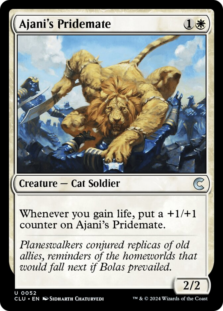 Ajani's Pridemate [Ravnica: Clue Edition] | Good Games Adelaide SA