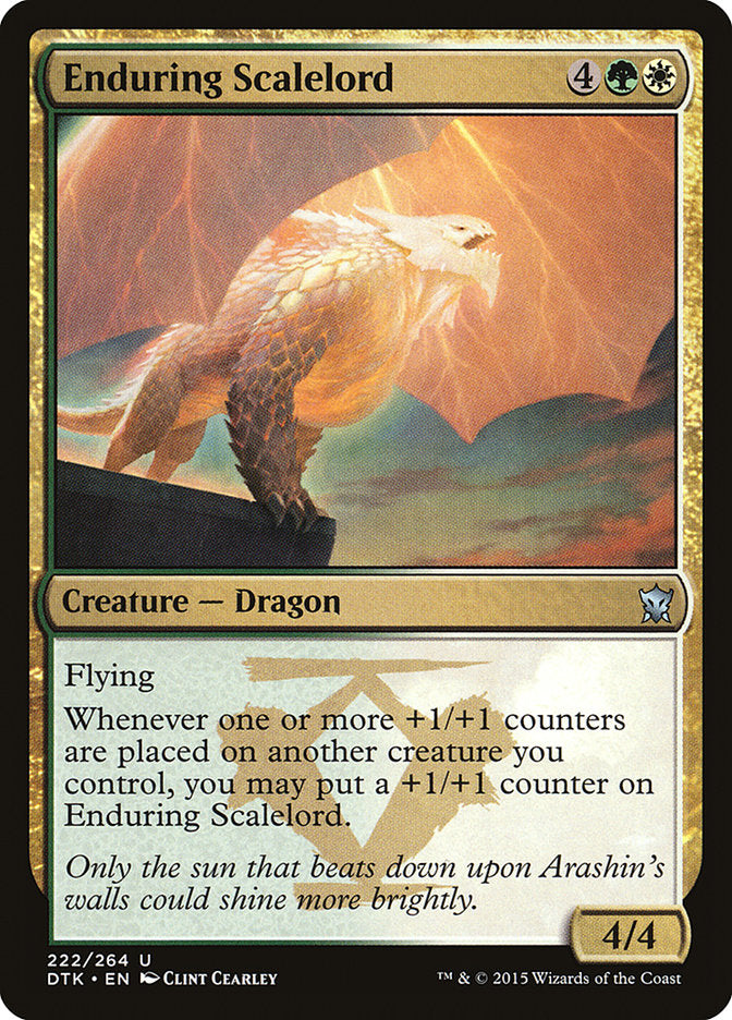 Enduring Scalelord [Dragons of Tarkir] | Good Games Adelaide SA