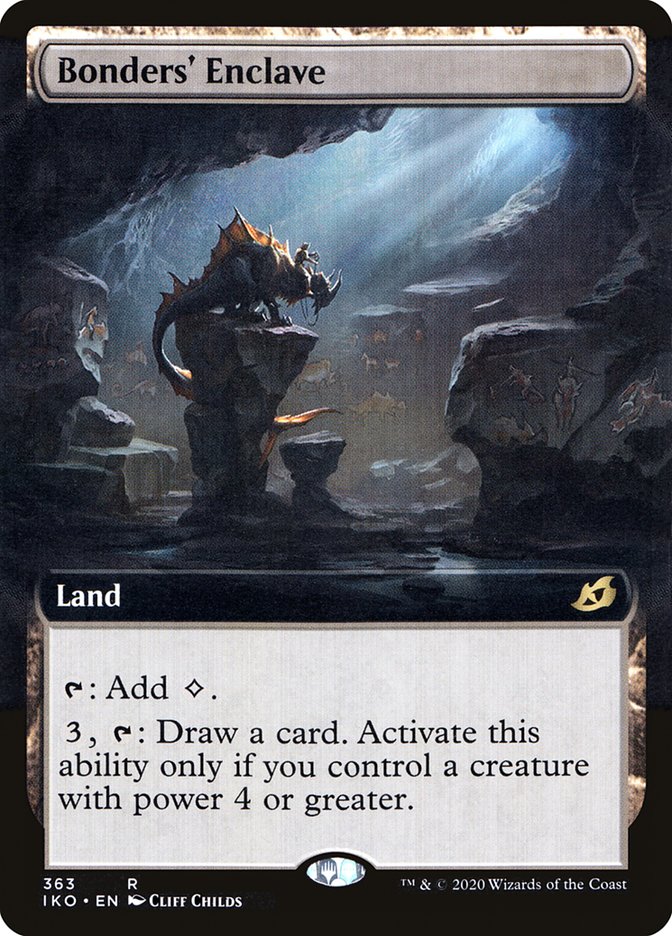 Bonders' Enclave (Extended Art) [Ikoria: Lair of Behemoths] | Good Games Adelaide SA