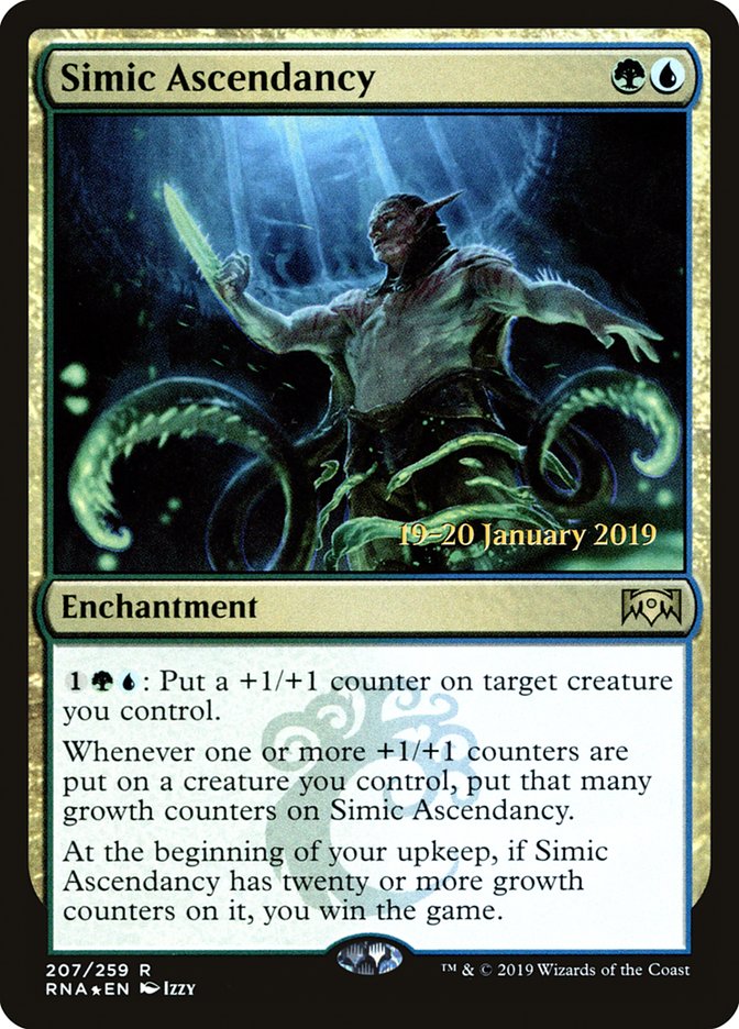 Simic Ascendancy [Ravnica Allegiance Prerelease Promos] | Good Games Adelaide SA