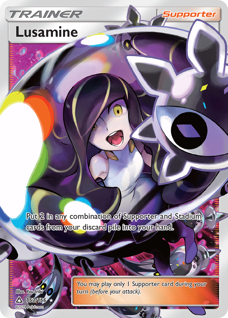 Lusamine (153/156) [Sun & Moon: Ultra Prism] | Good Games Adelaide SA