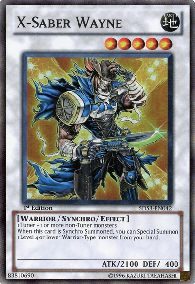 X-Saber Wayne [5DS3-EN042] Super Rare | Good Games Adelaide SA