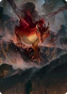 Red Dragon Art Card 81 (Art Series: Adventures in the Forgotten Realms)  | Good Games Adelaide SA