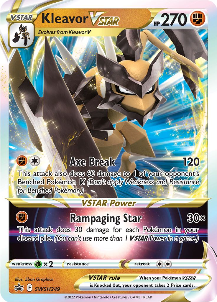 Kleavor VSTAR (SWSH249) [Sword & Shield: Black Star Promos] | Good Games Adelaide SA