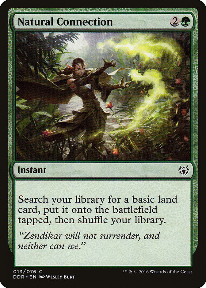 Natural Connection [Duel Decks: Nissa vs. Ob Nixilis] | Good Games Adelaide SA