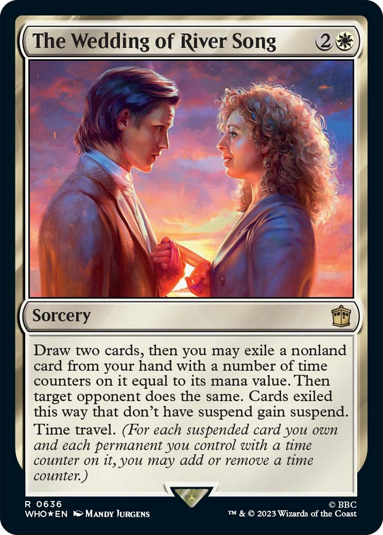 The Wedding of River Song (Surge Foil) [Doctor Who] | Good Games Adelaide SA