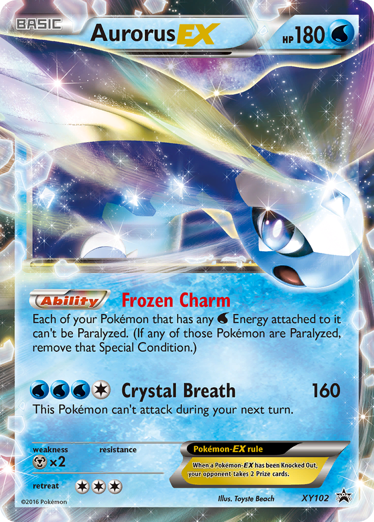 Aurorus EX (XY102) [XY: Black Star Promos] | Good Games Adelaide SA