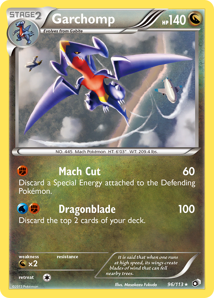 Garchomp (96/113) [Black & White: Legendary Treasures] | Good Games Adelaide SA