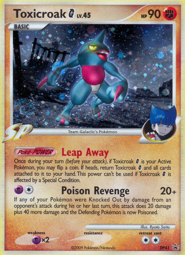 Toxicroak G (DP41) [Diamond & Pearl: Black Star Promos] | Good Games Adelaide SA